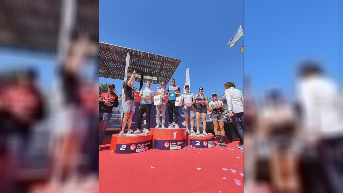 Bruno Lapendry sur le podium du Challenge Salou 2026, troisième de la catégorie M45-49