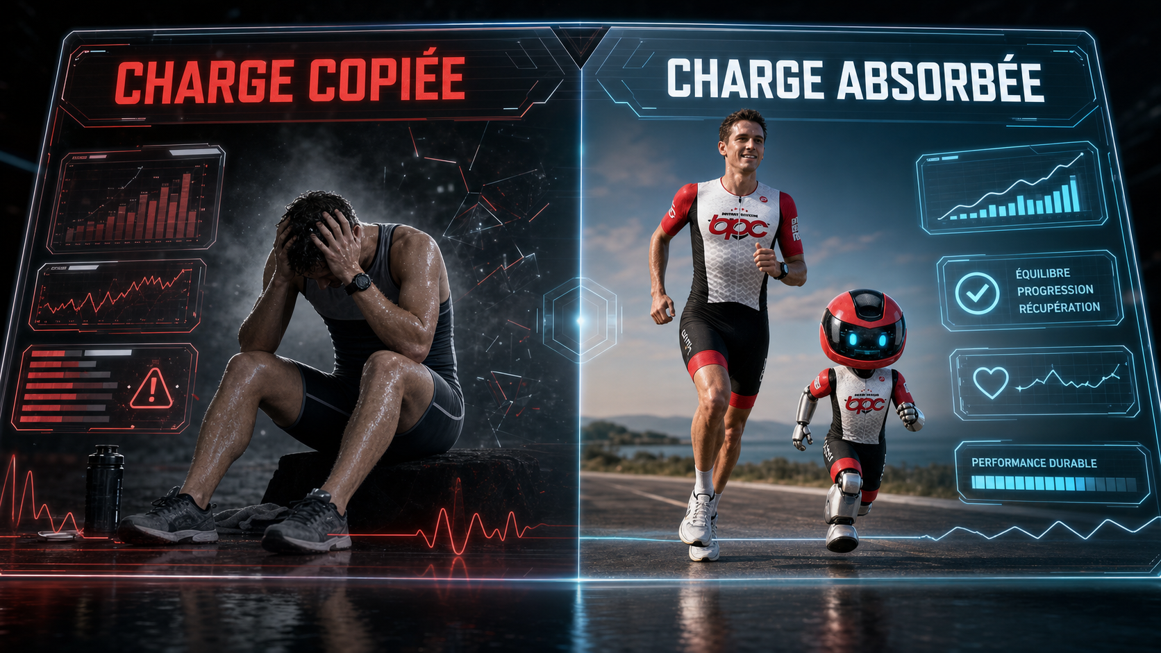 Wattson analyse en hologramme la charge absorbée et la performance durable en triathlon