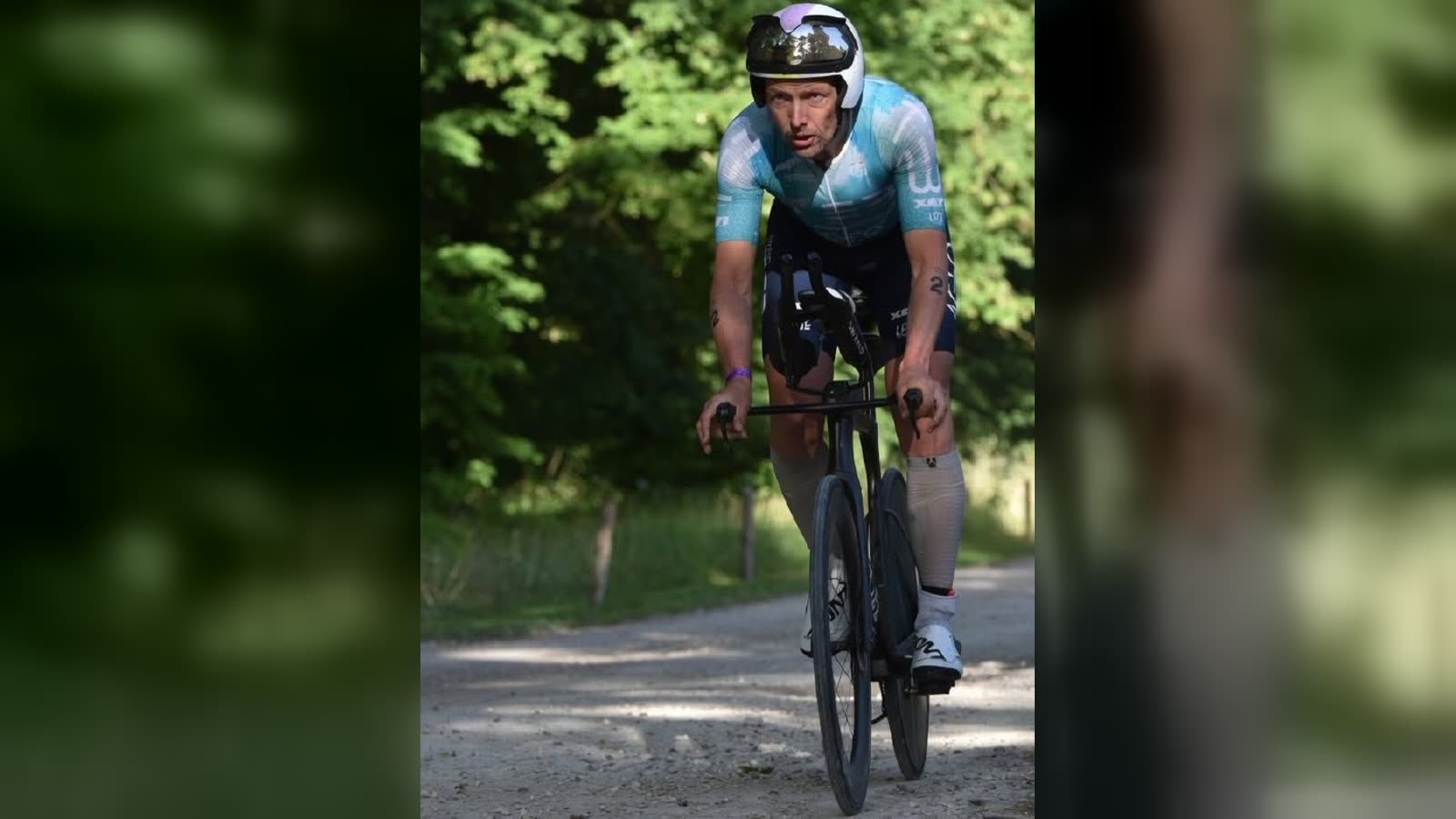 Laurent Marcilloux à vélo sur le Bastion de Chantilly 2026